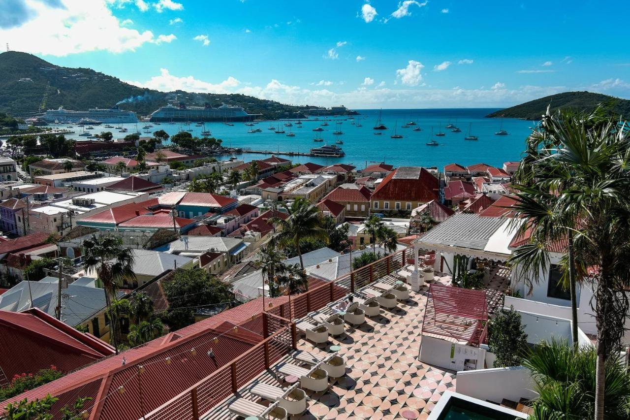 The Pink Palm Hotel - Adults Only Charlotte Amalie Exterior foto