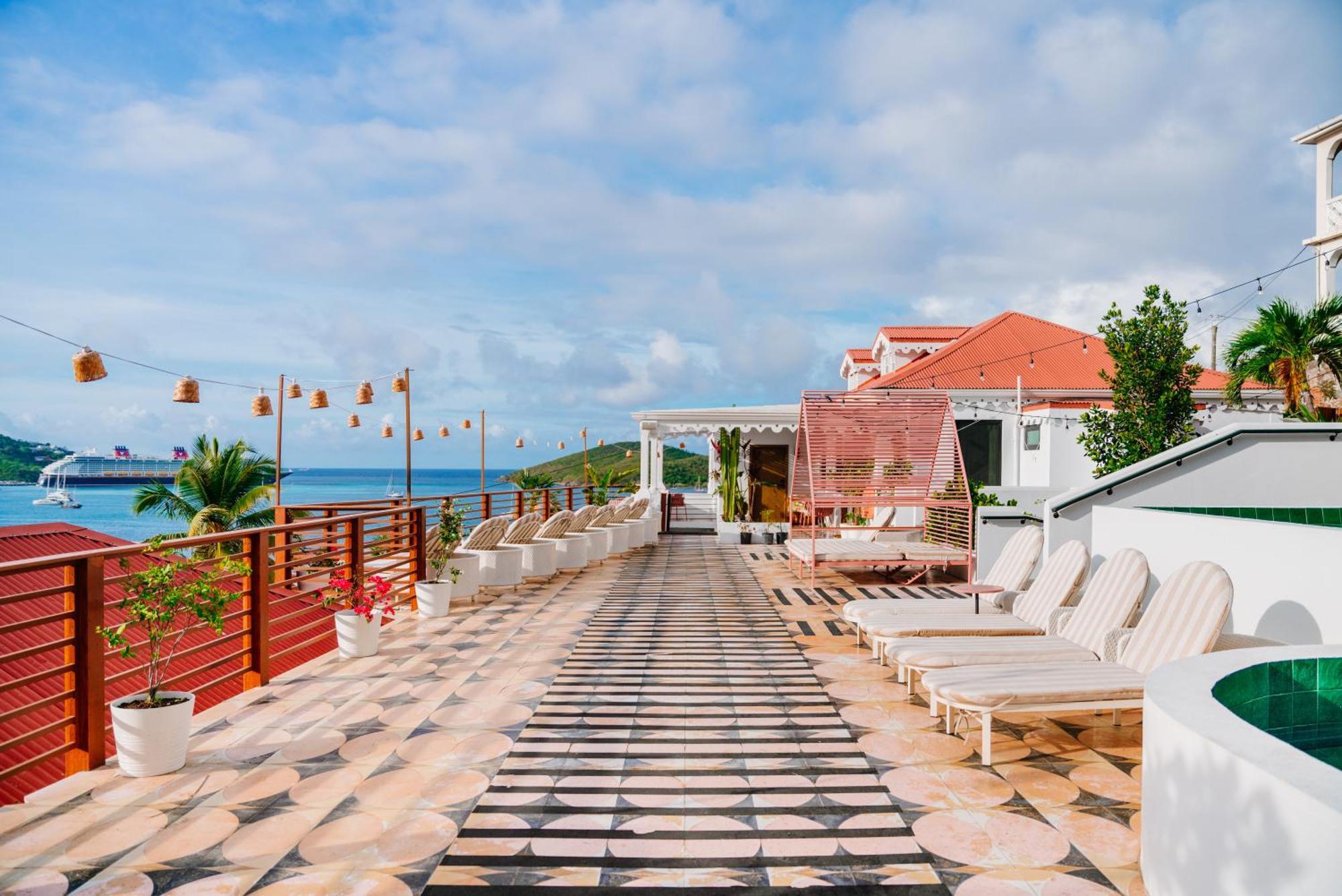 The Pink Palm Hotel - Adults Only Charlotte Amalie Exterior foto